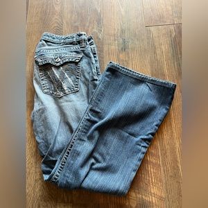 VINTAGE CROPPED BIG STAR JEANS